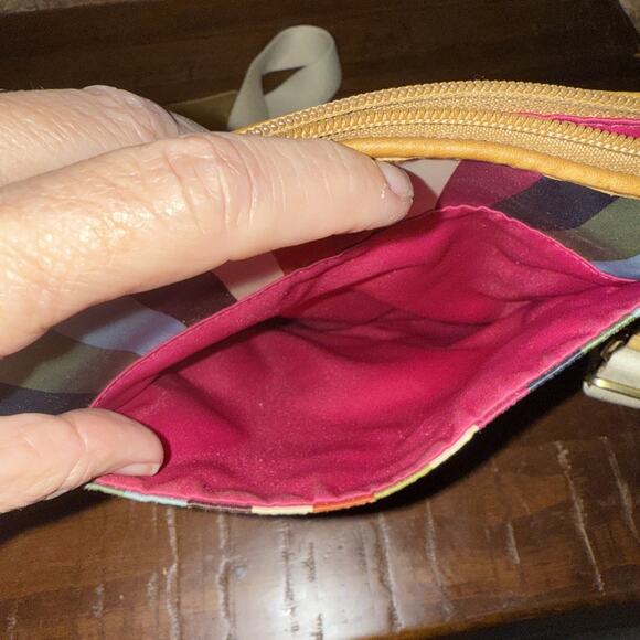 VINTAGE COACH Julia LEGACY CLASSIC Signature Crossbody Purse W/ Wallet money - Picture 8 of 10